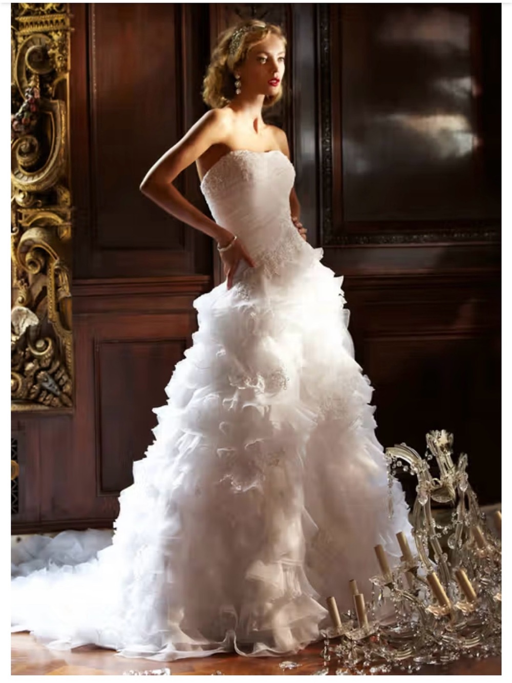 Ivory Women's Wedding Dress - Classic Style